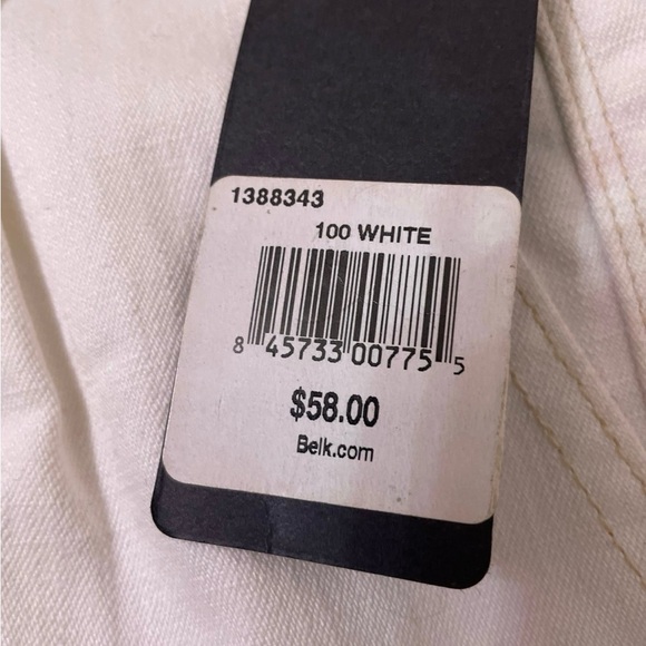 New•Madison Jeans pockets denim style belks Skirt•16 plus ($58 - Picture 2 of 4